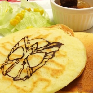 お絵かきキャラホットケーキ レシピ 作り方 By みぢんこ3587 楽天レシピ お絵かきキャラホットケーキ レシピ 作り方 By みぢんこ3587 楽天レシピ
